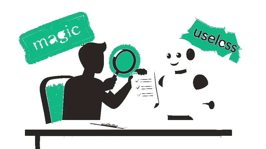 Illustration for the article: AI Myths vs Reality at Work: What People Actually Run Into