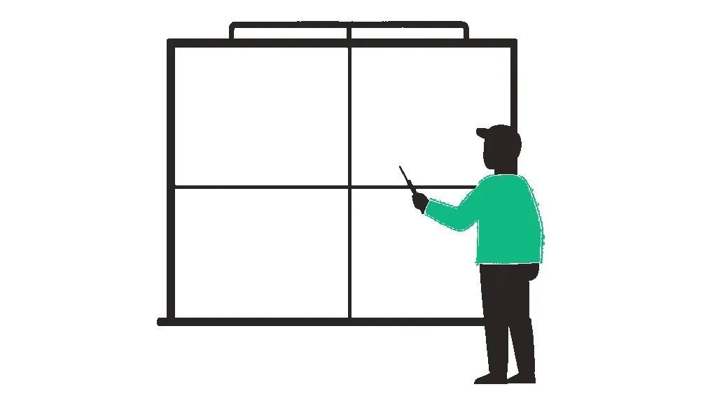 Illustration for the AI prompt: Prioritize a Task Pile With the Eisenhower Matrix Without Everything Landing in 'Urgent'