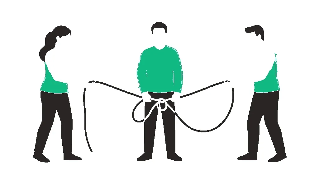 Illustration for the AI prompt: Resolve a Family Conflict Without Taking Sides, Caving In or Starting a Bigger Fight