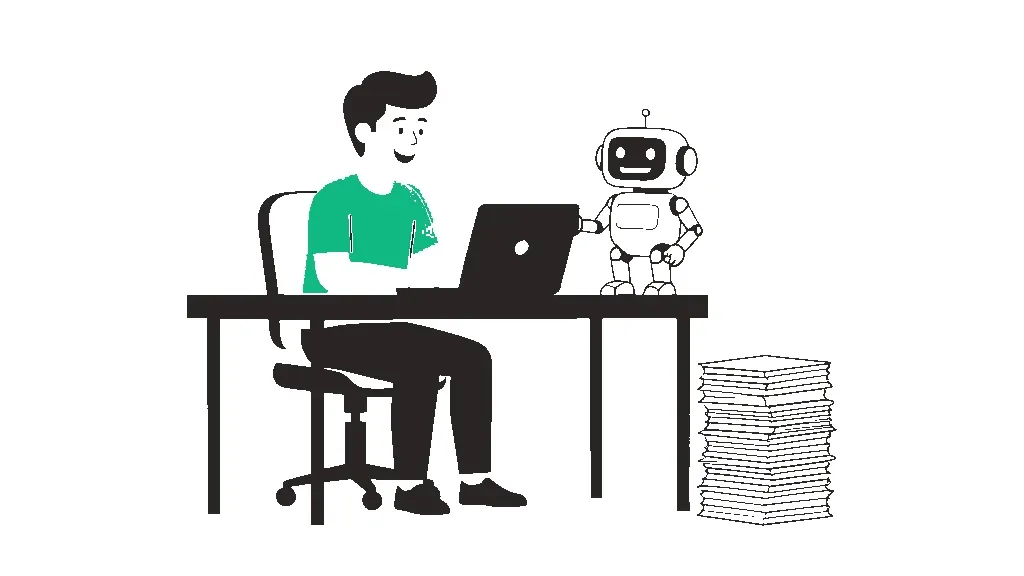 Illustration for the article: Simple Prompts vs Long Prompts: Why Simple Questions Get Better AI Answers