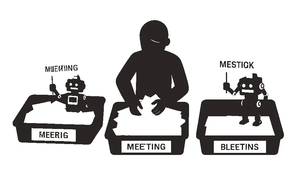 Illustration for the AI prompt: Turn Messy Meeting Notes Into Action Items With Real Owners, Not Invented Ones